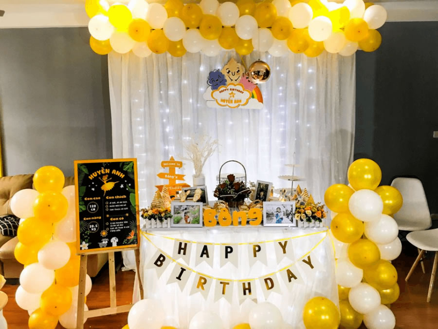 Tổ chức setup sự kiện sinh nhật cho trẻ em bé tại Vinh Nghệ An