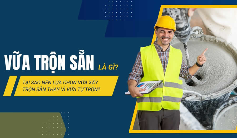 Xi măng, c&aacute;t vữa x&acirc;y dựng trộn sẵn Vinh Nghệ An