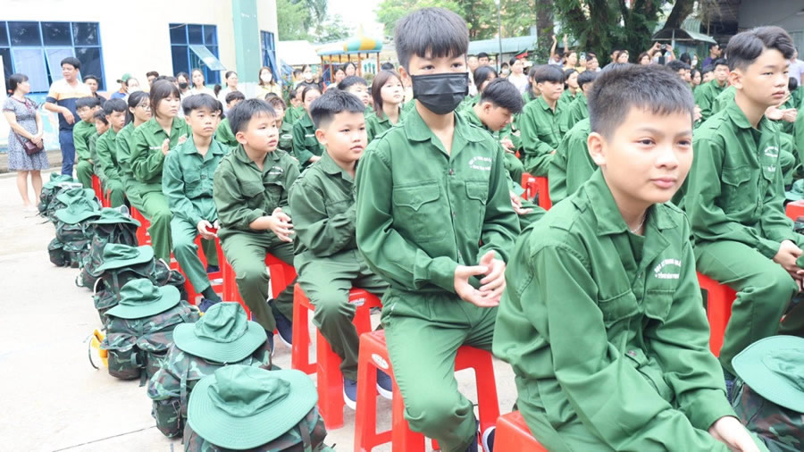 Học kỳ quân đội, trại hè thiếu nhi Vinh Nghệ An