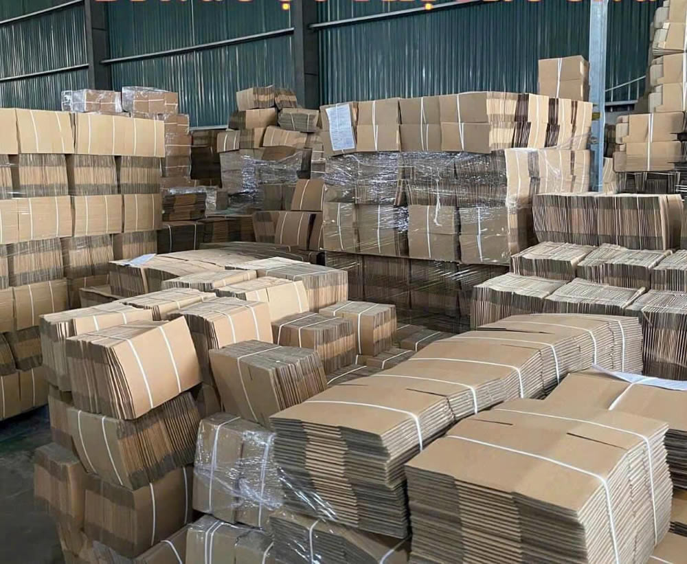 Th&ugrave;ng hộp carton bao b&igrave; t&uacute;i giấy Vinh Nghệ An