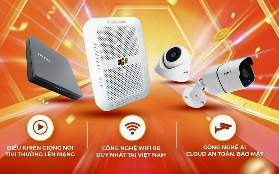 Lắp đặt Internet wifi cáp quang FPT Vinh Nghệ An